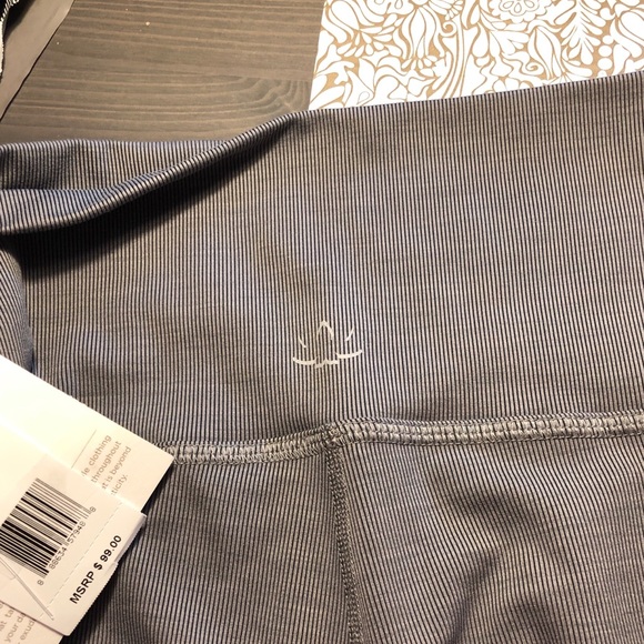 Beyond Yoga Heather Rib High Waisted Midi Legging - Picture 8 of 8